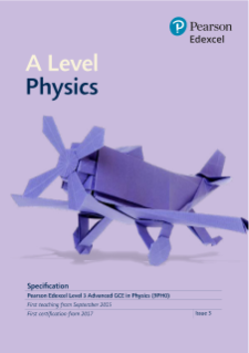 A level Physics from 2015 specification